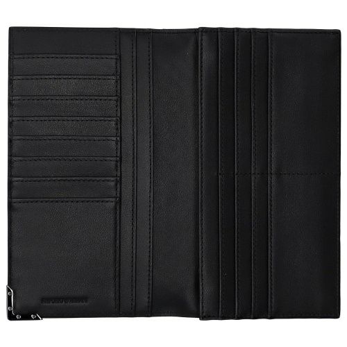 エンポリオアルマーニ 長財布 メンズ ブラック EMPORIO ARMANI Y4R624 