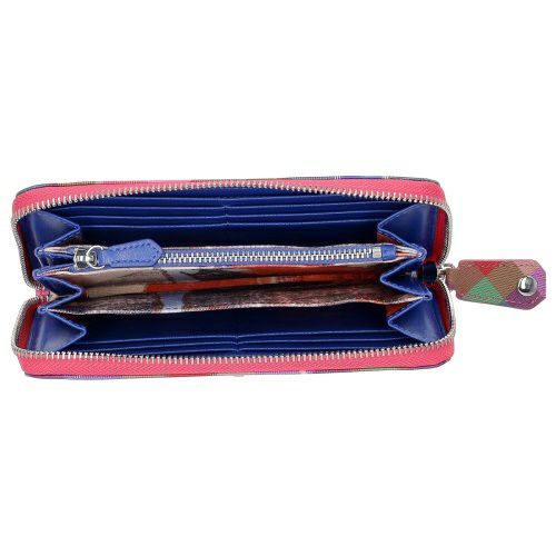 ヴィヴィアンウエストウッド 長財布 レディース SAFFIANO PRINTED マルチカラー Vivienne Westwood 51060058W G301 CANDY TARTAN