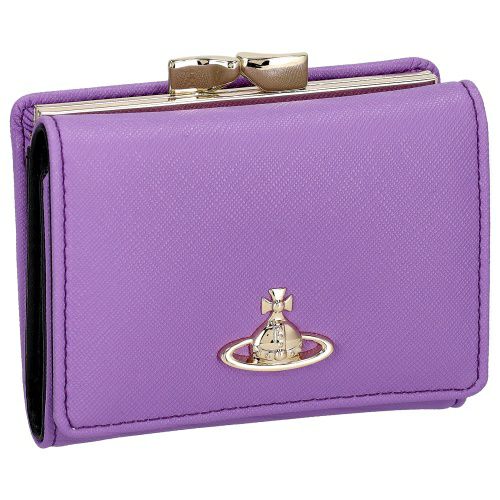 ヴィヴィアンウエストウッド 三つ折り財布 コンパクト財布 がま口財布  