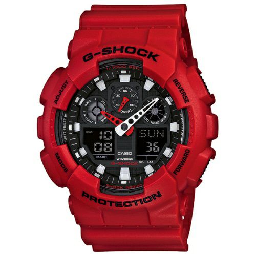 カシオ 腕時計 メンズ Gショック CASIO GA-100B-4AJF G-SHOCK | GINZA LoveLove（ラブラブ）