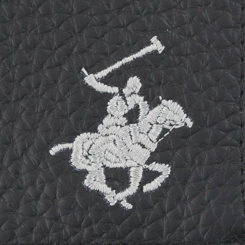 ビバリーヒルズポロクラブ 定期入れ カードケース コインケース 小銭入れ メンズ レディース ブラック BEVERLY HILLS POLO CLUB BHG-L1002