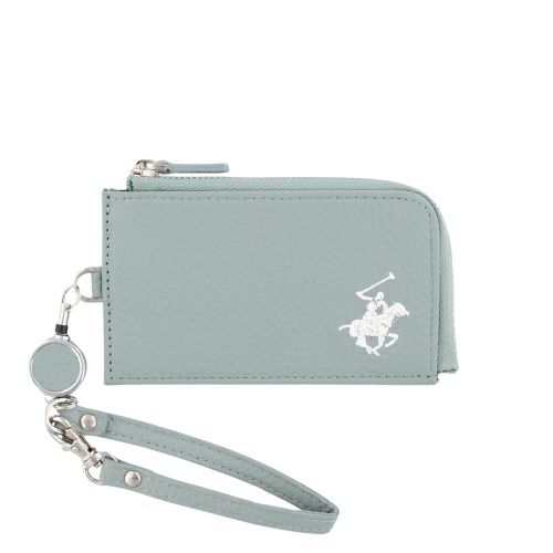 ビバリーヒルズポロクラブ 定期入れ カードケース コインケース 小銭入れ メンズ レディース ブルー BEVERLY HILLS POLO CLUB BHG-L1002 サックスブルー