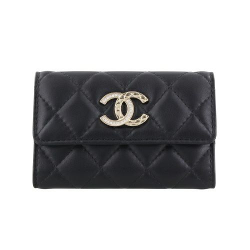 シャネル カードケース 名刺入れ レディース ブラック CHANEL AP4342 