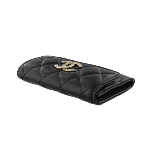 シャネル カードケース 名刺入れ レディース ブラック CHANEL AP4342 