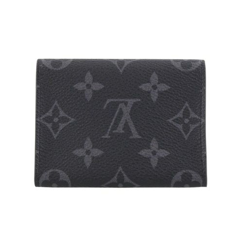 ルイヴィトン カードケース 名刺入れ メンズ モノグラム エクリプス アンヴェロップ･カルト ドゥ ヴィジット ブラック LOUIS VUITTON M12874