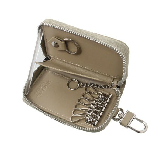 ビバリーヒルズポロクラブ キーケース メンズ レディース グレー BEVERLY HILLS POLO CLUB BHG-L1005 グレージュ