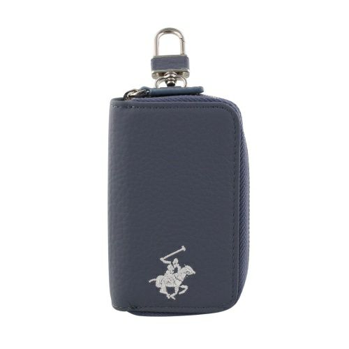 ビバリーヒルズポロクラブ キーケース メンズ レディース ブルー BEVERLY HILLS POLO CLUB BHG-L1005 プルシャンブルー