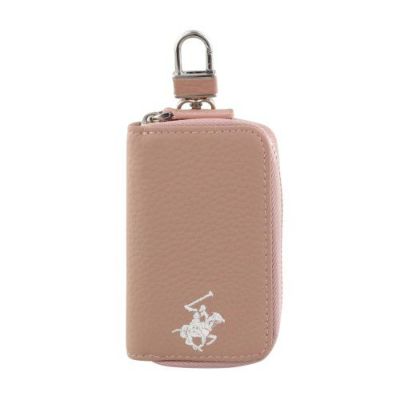 ビバリーヒルズポロクラブ キーケース レディース ピンク BEVERLY HILLS POLO CLUB BHG-L1005 スモーキーピンク