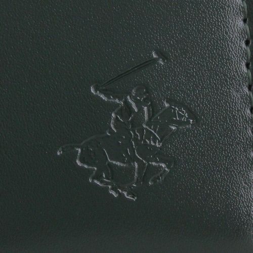 ビバリーヒルズポロクラブ コインケース メンズ グリーン BEVERLY HILLS POLO CLUB BHG-M1003 グリーン/ダークブラウン