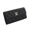 シャネル 長財布 レディース ブラック CHANEL AP4083 B16988 94305