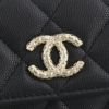 シャネル 長財布 レディース ブラック CHANEL AP4083 B16988 94305