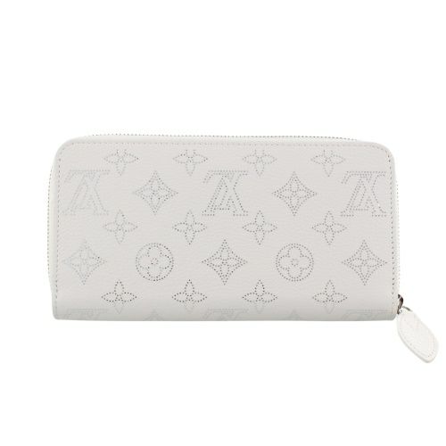 ルイヴィトン 長財布 レディース マヒナ ジッピー・ウォレット ホワイト LOUIS VUITTON M11366