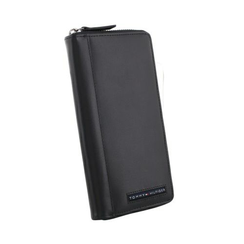 トミーヒルフィガー 長財布 メンズ ブラック TOMMY HILFIGER 31TL13X025 BLACK