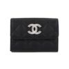 シャネル 三つ折り財布 レディース ココマーク ブラック CHANEL AP4328 B18713 94305