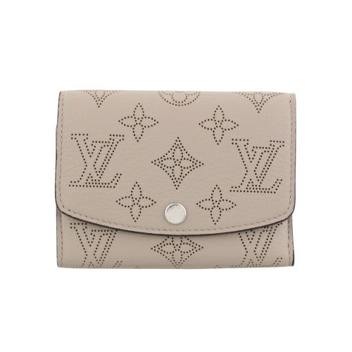 ルイヴィトン 三つ折り財布 レディース マヒナ ポルトフォイユ・ヴィクトリーヌ ブラウン LOUIS VUITTON M82680 ガレ