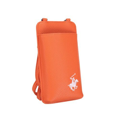 ビバリーヒルズポロクラブ ショルダーバッグ スマホショルダー メンズ レディース オレンジ BEVERLY HILLS POLO CLUB BH2009 クロムオレンジ