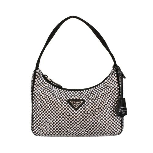 プラダ ショルダーバッグ レディース トライアングルロゴ ブラック PRADA 1BC515 V OOO 2AWL F0T7O CRISTAL