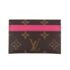 ルイヴィトン カードケース 名刺入れ レディース カードケース ポルト カルト･ダブル ピンク LOUIS VUITTON M12841 ポンディシェリ ピンク