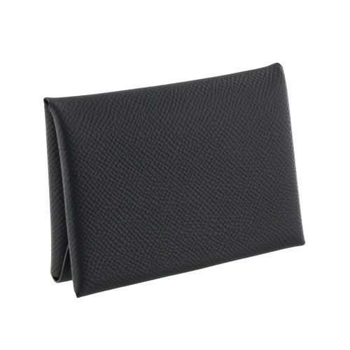 エルメス カルヴィ デュオ ノワール エプソン シルバー金具 W刻印  