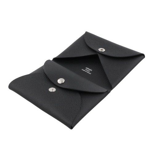 エルメス カルヴィ デュオ ノワール エプソン シルバー金具 W刻印  