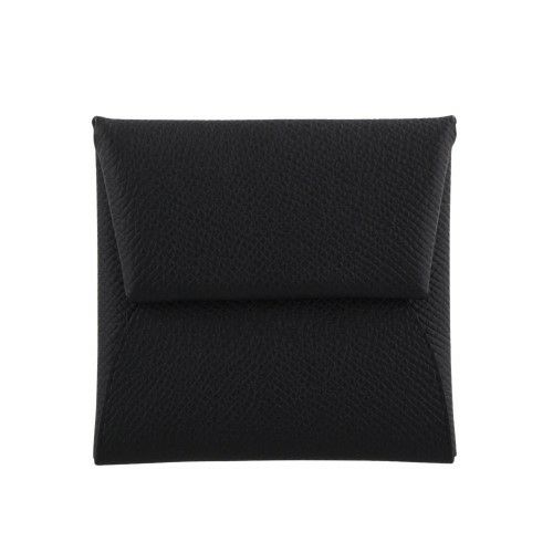 エルメス バスティア ノワール エプソン シルバー金具 W刻印 ブラック 