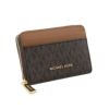 マイケルコース コインケース レディース JET SET CHARM ブラウン MICHAEL KORS 32T4GJ6Z5B 252 BRN ACORN