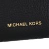 マイケルコース コインケース レディース ジェットセット スモール ペブルドレザー ジップアラウンド ブラック MICHAEL KORS 32T4GJ6Z5L 001 BLACK