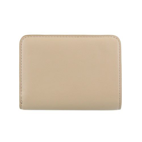 マークジェイコブス 二つ折り財布 レディース ザ レザー カバード Jマーク コンパクト ウォレット ミニ THE LEATHER COVERED J MARC SLG ベージュ Marc Jacobs 2S4SMP007S02 230 CAMEL