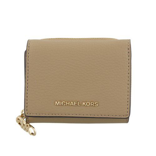 マイケルコース 三つ折り財布 コンパクト財布 レディース ブラウン MICHAEL KORS 32S4G8ED8L 222 CAMEL