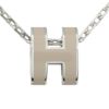 エルメス ネックレス レディース MINI POP H ブラウン HERMES H101994B MARROM GLACE/SV