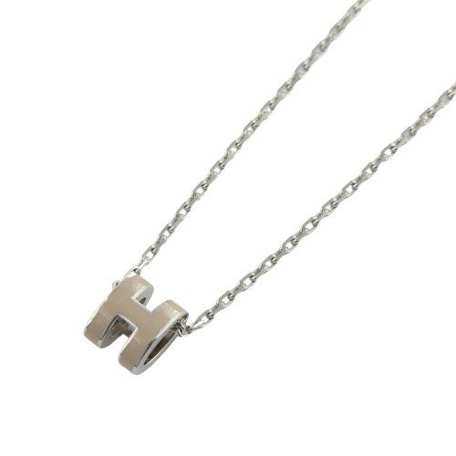 エルメス ネックレス レディース MINI POP H ブラウン HERMES