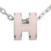 エルメス ネックレス レディース MINI POP H ピンク HERMES H109506B ROSE DRAGEE/SV