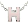 エルメス ネックレス レディース MINI POP H ピンク HERMES H109506B ROSE DRAGEE/SV