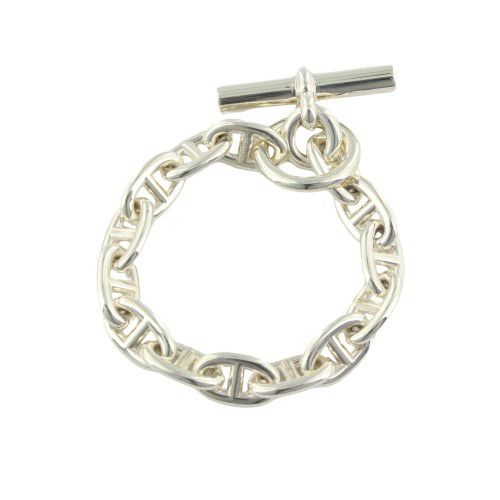 〈小物もお洒落に♪〉HERMES シェーヌダンクル ブレスレット MM HERMES エルメス ブレスレット シェーヌダンクル MM Chaine