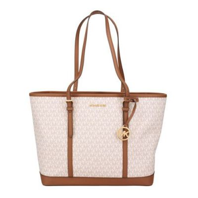 マイケルコース トートバッグ レディース ジェットセットトラベル ホワイト MICHAEL KORS 35T0GTVT3V VANILLA