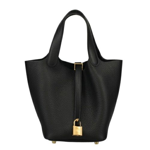 エルメス ピコタン・ロック18 PM トリヨンクレマンス シルバー金具 B 