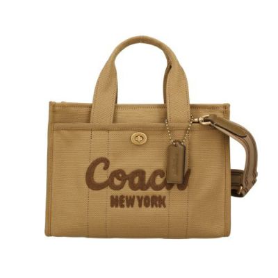 コーチ ハンドバッグ トートバッグ レディース カーゴ トート 26 ブラウン COACH CP164 B4XR7