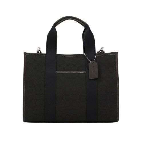 COACH スミストート 黒 COACH OUTLET｜【公式】スミス トート バッグ・シグネチャー ジャ