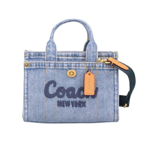 コーチ ハンドバッグ トートバッグ レディース ブルー COACH CZ100 B4IN