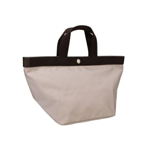 エルベシャプリエ ハンドバッグ トートバッグ レディース コーデュラ舟型トートM グレー Herve Chapelier 707C 63 MASTIC/69 MOKA