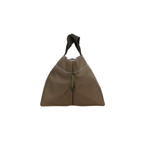 エルベシャプリエ ハンドバッグ トートバッグ レディース ナイロン舟型トートS ブラウン Herve Chapelier 901N 64 Taupe/10 Bleuet