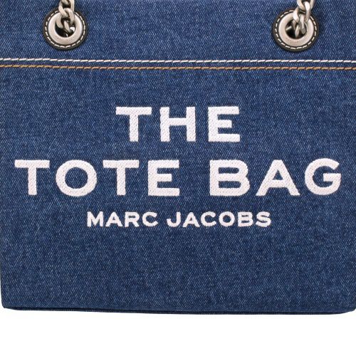 マークジェイコブス ショルダーバッグ レディース ザ デニム チェーン トート バッグ スモール ブルー Marc Jacobs 2F4HTT029H05 473 DARK WASH