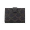 セリーヌ 二つ折り財布 レディース ファインウォレット ヴィクトワール トリオンフキャンバス ブラウン CELINE 10M962CQH 04LU TAN