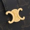 セリーヌ 二つ折り財布 レディース ファインウォレット ヴィクトワール トリオンフキャンバス ブラウン CELINE 10M962CQH 04LU TAN