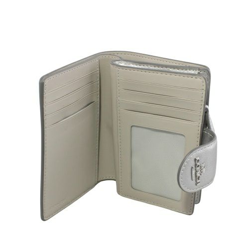 コーチ アウトレット 二つ折り財布 レディース シルバー COACH OUTLET CW528 SVXC4