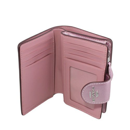 コーチ アウトレット 二つ折り財布 レディース ピンク COACH OUTLET CW528 SVPK9