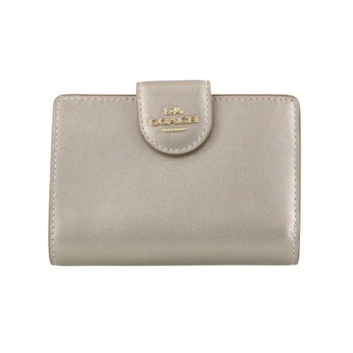コーチ アウトレット 二つ折り財布 レディース ゴールド COACH OUTLET CW528 IMXCE