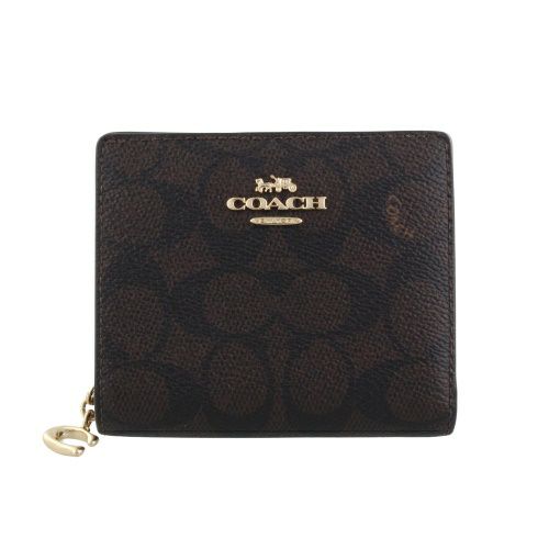 COACH スナップ ウォレット スナップ ウォレット ミニ財布(二つ折り&三つ折り)