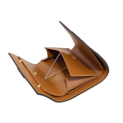 セリーヌ 三つ折り財布 レディース スモール トリフォールドウォレット トリオンフ ブラウン CELINE 10D572BZ9 04LU TAN