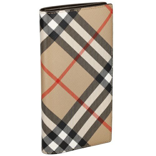 バーバリー 長財布 メンズ キャベンディッシュ バーバリーチェック ベージュ BURBERRY 8091921 SAND
